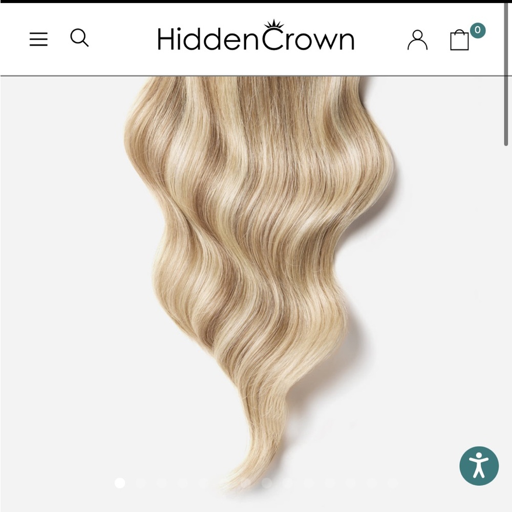 Hidden crown Mini topper, has been modified. Trimmed, appropriately 11 inches